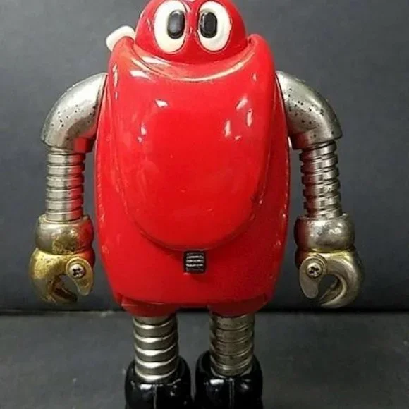 Vintage Collectible red robot figure